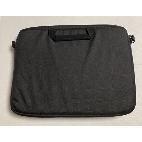 Case Logic Padded Zipper Case for 15.6” Laptop Canvas Outer Shell Black NWT - Picture 2 of 8